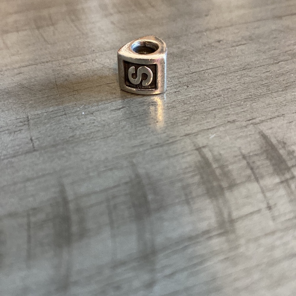 Pandora S Initial Charm - image 3
